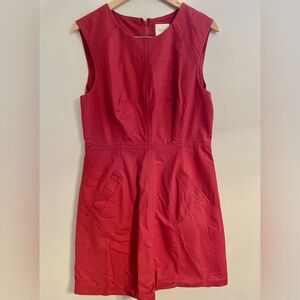 Maeve Burnt Orange A Line Dress Size 16- EUC